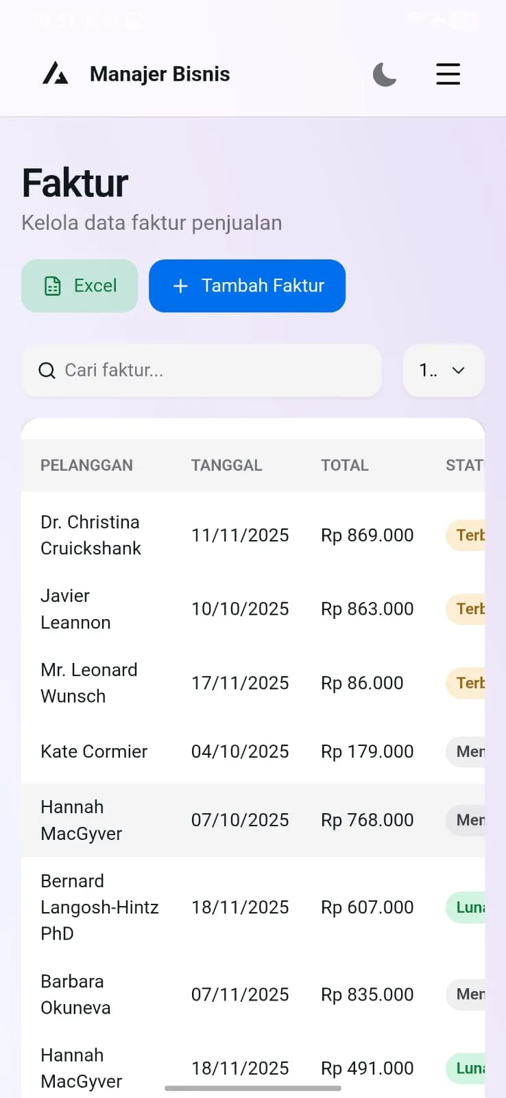 Katalog Produk Mobile
