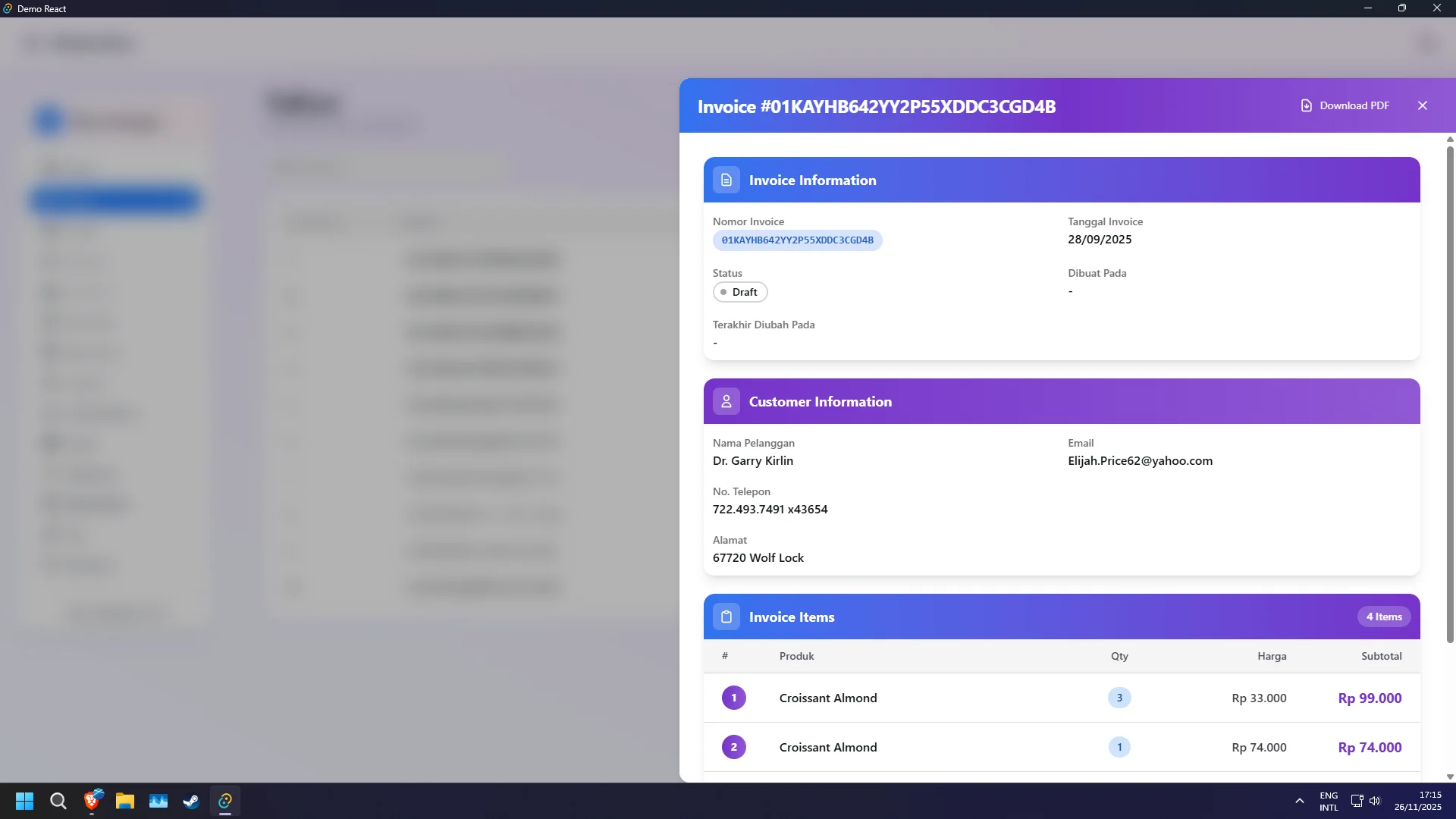 Screenshot Aplikasi Windows 3