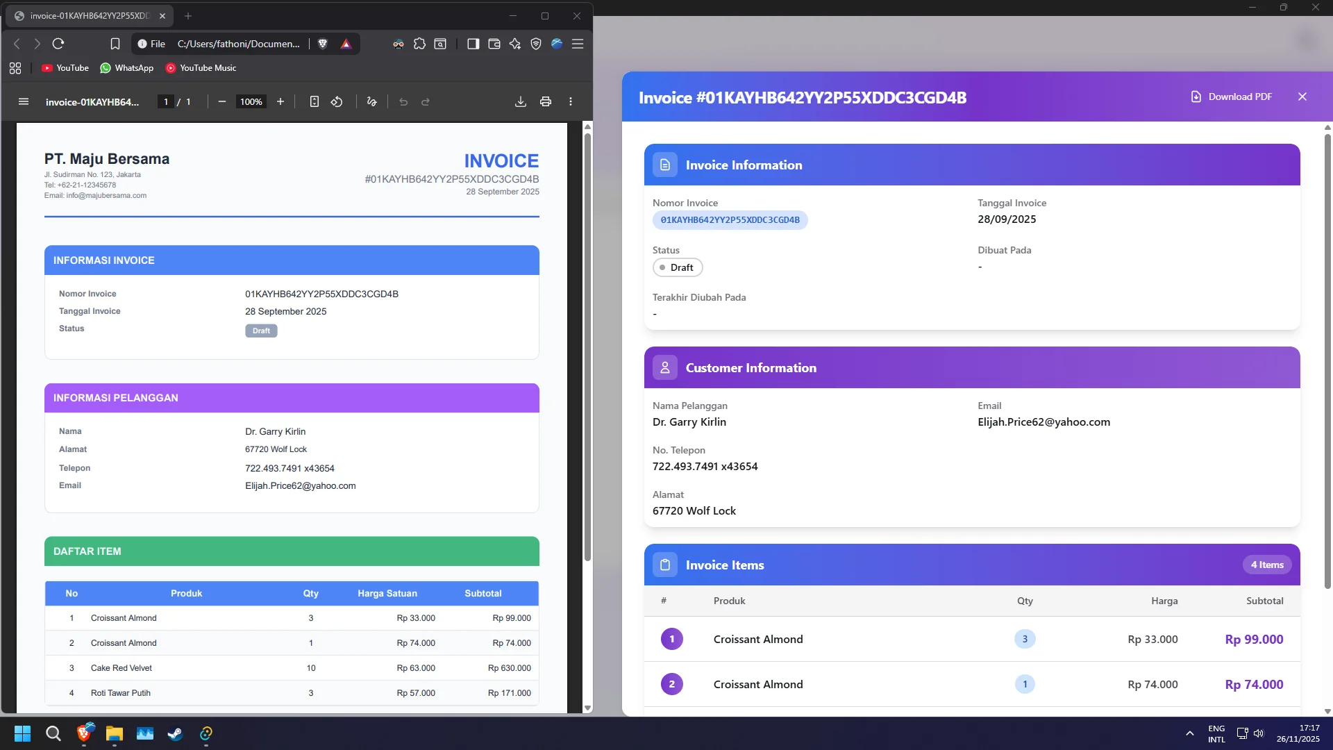 Screenshot Aplikasi Windows 4